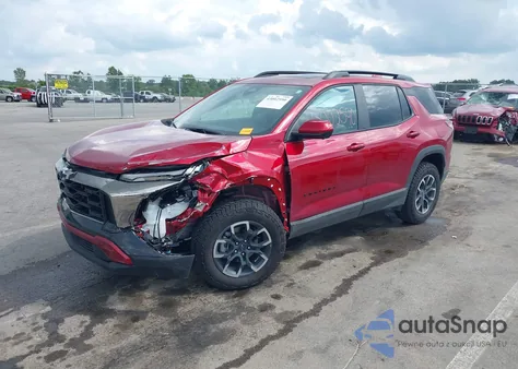 2025 Chevrolet Equinox Awd Activ from USA, damaged, VIN 3GNAXSEG5SL192837
